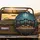 Ornate Skeleton Mariachi Charro Sombreros Marigolds Fruit Scene - Festive Car Decor Gift Spare Tire Cover - 2
