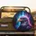 Bald Eagle Glowing Eyes Glowing Particles Starlight Cosmic Void - Wildlife Lover Gift Spare Tire Cover - 2