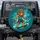 Shutter Shades Lion Skater Tropical Palm - Travel Essentials Outdoor Lifestyle Gift Spare Tire Cover - 1