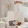 Personalized Heart Vintage Key Book Floral - Everyday Carry Gift Quilted Tote Bag - 5