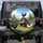 Wooden Chicken Coop Roosters Farm Scene - Farmhouse Decor Gift Spare Tire Cover - 1