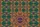 Dashiki Geometric Interlocking Florets Name Medallion - Everyday Carry Travel Essentials Gift Quilted Tote Bag - 7
