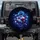 Mythic Eastern Dragon Floral Blooms Fantasy Travel Decor Gift Spare Tire Cover - 1