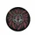 Grey Wolf Head Red Eye Tribal Red Diamond Feather - Wolf Lover Gift Spare Tire Cover - 4