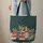 Personalized Books Lily-of-the-Valley Starry Night - Book Lover Everyday Carry Gift Quilted Tote Bag - 6
