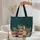 Personalized Books Lily-of-the-Valley Starry Night - Book Lover Everyday Carry Gift Quilted Tote Bag - 5