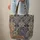 Swirling Damask Ornate Antique Books Floral Wreath - Everyday Carry Gift Quilted Tote Bag - 6