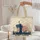 Statue of Liberty American Flag Cityscape - Independence Day Travel Essentials Gift for Veterans Quilted Tote Bag - 5