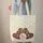 Ornate Hearts Swirling Loops Your Name - Everyday Carry Gift Quilted Tote Bag - 6