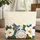 Iridescent Hummingbird Magnolia Pressed Leaves Floral - Everyday Carry Gift Quilted Tote Bag - 1