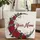 Rose Crescent Moon Black Leaf Calligraphy Name Everyday Carry Gift for Women Quilted Tote Bag - 1