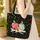 Red Apple Coffee Cup Pencils Glasses - Everyday Carry Gift for Students and Teachers Quilted Tote Bag - 4