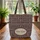 Folk Art Tapestry Botanical Geometric Medallion Everyday Carry Gift Quilted Tote Bag - 3