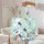 Personalized Snowman Gnome Sloth Blue Truck Winter Holiday Carry Gift Quilted Tote Bag - 5