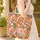 Camping Tent Autumn Leaves Pine Trees Berries - Everyday Carry Gift for Camper Quilted Tote Bag - 4