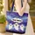 Whimsical Ghost Haunted House Bat Moon Personalized - Ghost Lover Carry Gift Quilted Tote Bag - 4