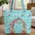 Mediterranean Stone Archway Bougainvillea Jasmine Floral - Everyday Carry Gift Quilted Tote Bag - 1