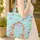Mediterranean Stone Archway Bougainvillea Jasmine Floral - Everyday Carry Gift Quilted Tote Bag - 4
