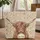 Highland Cow Wildflower Wreath - Everyday Carry Gift for Cow Lover Quilted Tote Bag - 1