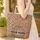Ethnic Semicircle Triangle Stripe Diamond Mandala Medallion - Everyday Carry Gift Quilted Tote Bag - 4