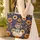 Yorkshire Terrier Dog Autumnal Sunflowers Dahlias Berries Leaves Everyday Carry Gift Yorkie Lover Quilted Tote Bag - 4