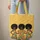 Afro Women Dresses Personalized Bubble Letters Geometric Shapes Everyday Carry Quilted Tote Bag - 6