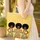 Afro Women Dresses Personalized Bubble Letters Geometric Shapes Everyday Carry Quilted Tote Bag - 4