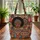 Afrocentric Woman Afro Hair Headwrap Earrings Necklaces Botanical Everyday Carry Gift Quilted Tote Bag - 3