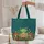 Forest Frog Mushroom Toadstools Your Name Wooden Sign - Everyday Carry Gift Quilted Tote Bag - 5