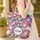 Three Poodles in Various Poses Hoop Frame Storybook Caps - Everyday Carry Gift Quilted Tote Bag - 4
