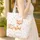 Fox Bear Bunny Woodland Wildflower Name Wreath - Wildlife Lover Everyday Carry Travel Gift Quilted Tote Bag - 4