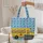 School Bus Crayons Apple - Chalkboard Back To School Gift for Students Quilted Tote Bag - 5