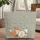 Forest Fox Badger Leaves Berries Floral Medallion Everyday Carry Gift Quilted Tote Bag - 1