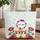 Orange White Cats Green Eyes Personalized Swirling Floral Vines Everyday Carry Gift for Cat Lover Quilted Tote Bag - 1