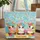 Three Cartoon Horses Patchwork Fence Confetti Name Scroll - Everyday Carry Gift Quilted Tote Bag - 1