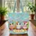 Three Cartoon Horses Patchwork Fence Confetti Name Scroll - Everyday Carry Gift Quilted Tote Bag - 3