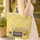 School Bus Bookshelf Chalkboard Name - Back to School Gift for Students Quilted Tote Bag - 4