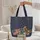 Bald Eagle American Flag Liberty Bell Independence Day Everyday Carry Gift for History Lover Quilted Tote Bag - 5