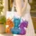 Three Dragon Heads Name Scroll - Everyday Carry Travel Essentials Gift for Dragon Lovers Quilted Tote Bag - 4