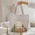 Ornate Vintage Camper Van Lavender Pine Wildflower Campfire Travel Essentials Gift Quilted Tote Bag - 5