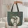 Native American Buffalo Head Headdress - Wildlife Lover Everyday Carry Gift Quilted Tote Bag - 5