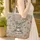 Buck Deer Antlers Personalized Sign Rustic Stars - Everyday Carry Gift for Outdoorsman Quilted Tote Bag - 4