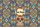Folk Art Sugar Skull Marigold Wreath - Everyday Carry Gift Quilted Tote Bag - 7