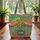 Cacti Agave Marigold Floral Wreath Personalized Desert - Everyday Carry Gift Quilted Tote Bag - 3