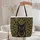 Black Cat Golden Filigree Acanthus Leaf Wreath - Everyday Carry Gift for Cat Lover Quilted Tote Bag - 5