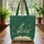 Open Antique Book Lily of the Valley Butterflies Botanical Wreath - Everyday Carry Gift Quilted Tote Bag - 3