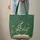 Open Antique Book Lily of the Valley Butterflies Botanical Wreath - Everyday Carry Gift Quilted Tote Bag - 6
