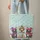 French Bulldogs Winter Hats Snowflakes - Holiday Season Everyday Carry Gift for Dog Lovers Quilted Tote Bag - 6