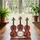 Vibrant Ornate Violins Floral Wreath Everyday Carry - Music Lover Gift Quilted Tote Bag - 3