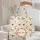 Poppies Garden Flowers Floral Wreath Calligraphy Name - Everyday Carry Gift Quilted Tote Bag - 5